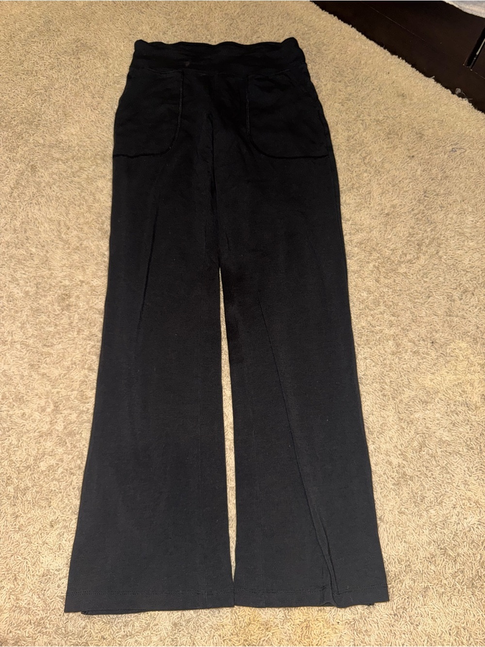 BCG Wide-Leg Pants with Front Patch Pockets